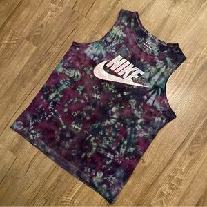 🟢NEW🟣 CUSTOM NIKE TIE DYE MEN’S TANK TOP